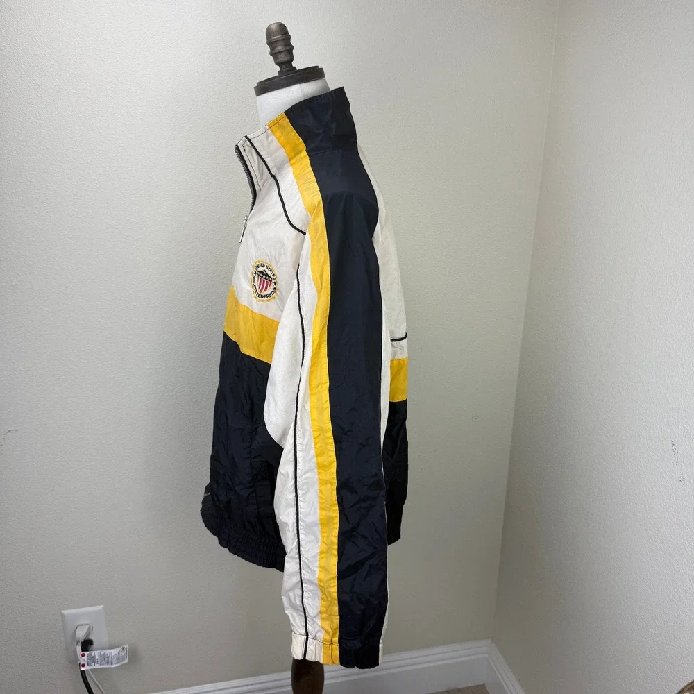 Vintage Offen Sport USA Olympics Style Track Jacket Full Zip Mens‎ Large 90s y2k